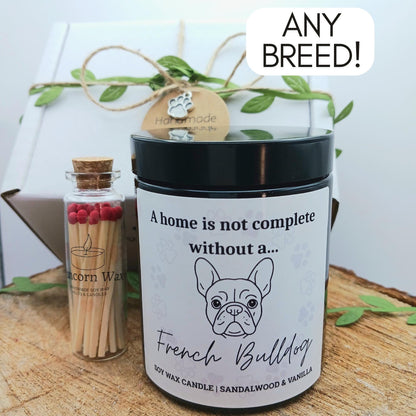 Dog Breed Candle Gift